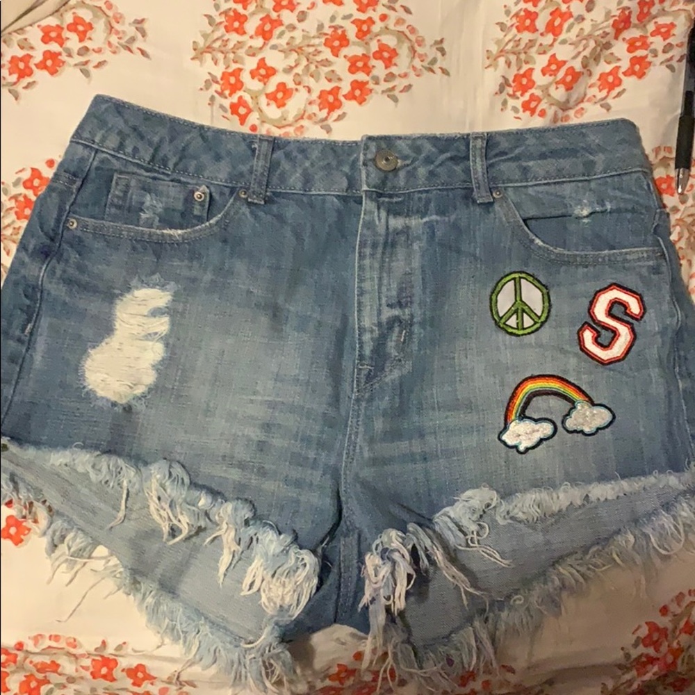 Jean shorts